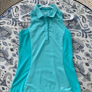 Nike racerback golf top